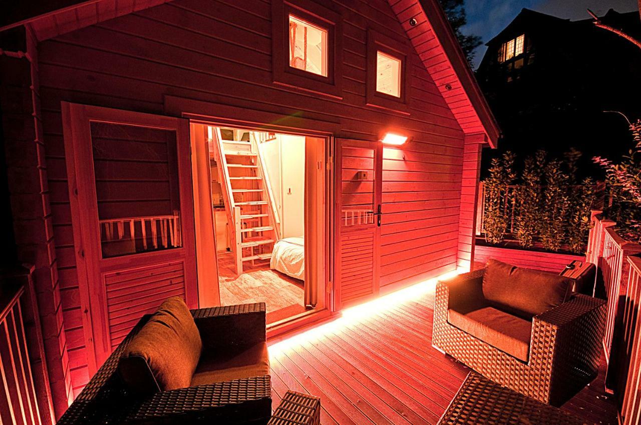 Alum Chine Log Cabin Villa Bournemouth Eksteriør bilde